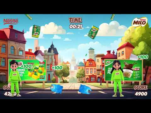 Game event interaktif berbasis layar dan sensor untuk engagement peserta